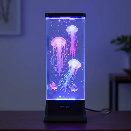 Electric Jellyfish Lamp – Color Changing LED Mood Light for Home & Relaxation